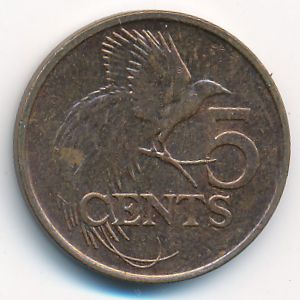 Тринидад и Тобаго, 5 центов (2008 г.)