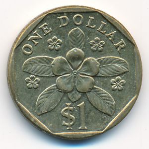 Сингапур, 1 доллар (2006 г.)