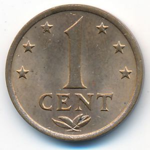 Антильские острова, 1 цент (1978 г.)