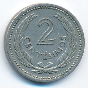 Уругвай, 2 сентесимо (1953 г.)