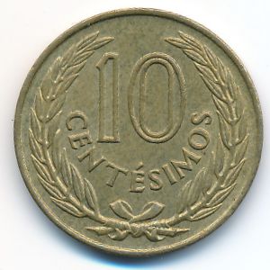 Уругвай, 10 сентесимо (1960 г.)