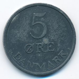 Дания, 5 эре (1960 г.)