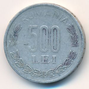 Romania, 500 lei, 1999