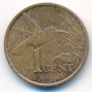 Trinidad & Tobago, 1 cent, 1996