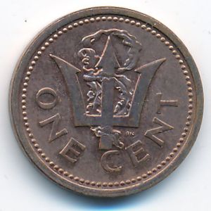 Barbados, 1 cent, 1999