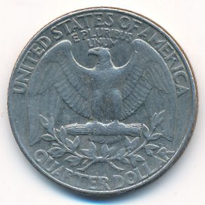 USA, Quarter dollar, 1989