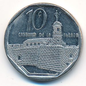 Куба, 10 сентаво (2000 г.)
