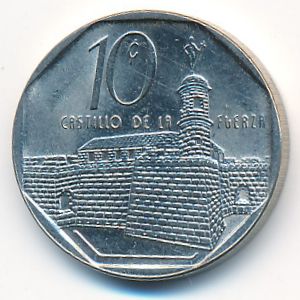 Куба, 10 сентаво (2009 г.)