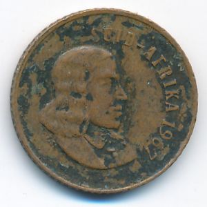 ЮАР, 1 цент (1967 г.)
