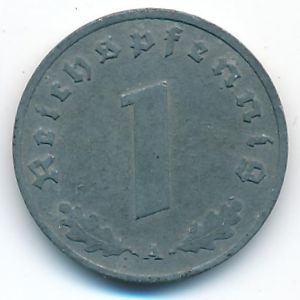 Третий Рейх, 1 рейхспфенниг (1941 г.)