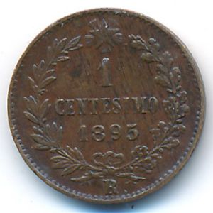 Италия, 1 чентезимо (1895 г.)