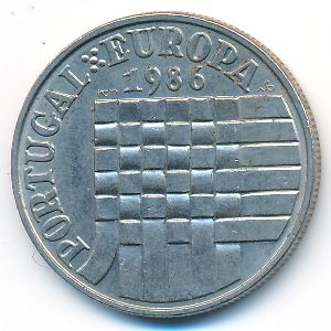 Португалия, 25 эскудо (1986 г.)