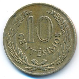 Uruguay, 10 centesimos, 1960