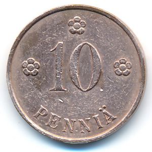 Финляндия, 10 пенни (1937 г.)