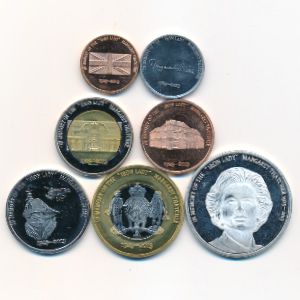 Редонда., Набор монет (2013 г.)