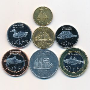 Saint Pierre and Miquelon., Набор монет, 2013