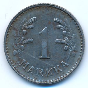 Finland, 1 markka, 1951