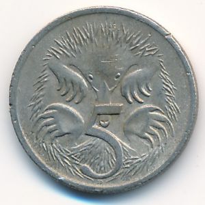 Австралия, 5 центов (2004 г.)