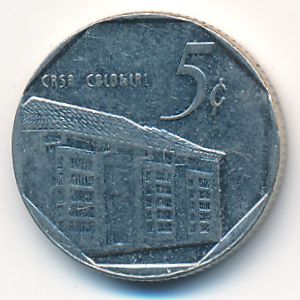 Куба, 5 сентаво (1994 г.)