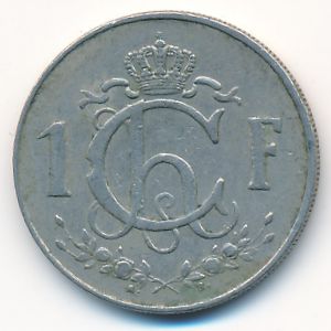 Люксембург, 1 франк (1955 г.)