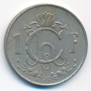 Люксембург, 1 франк (1962 г.)