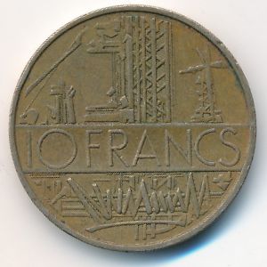 Франция, 10 франков (1979 г.)