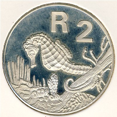 South Africa, 2 rand, 1997