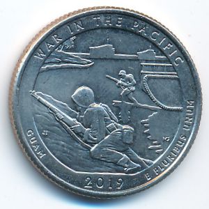 США, 1/4 доллара (2019 г.)
