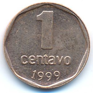 Аргентина, 1 сентаво (1999 г.)