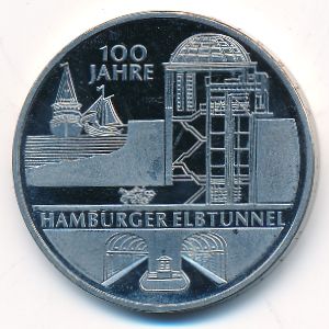 Германия, 10 евро (2011 г.)