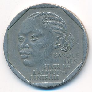 Габон, 500 франков (1985 г.)