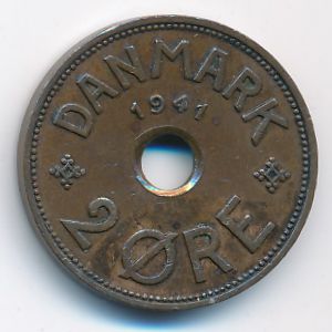 Фарерские острова, 2 эре (1941 г.)