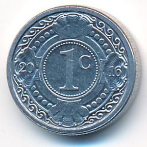Антильские острова, 1 цент (2016 г.)