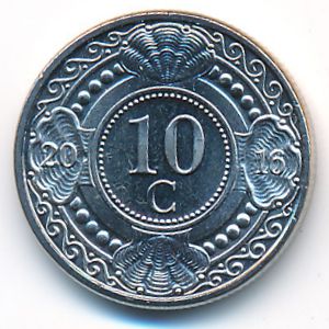 Антильские острова, 10 центов (2016 г.)
