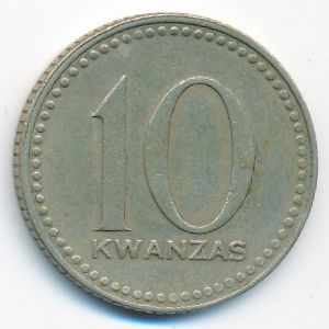 Ангола, 10 кванза (1977 г.)