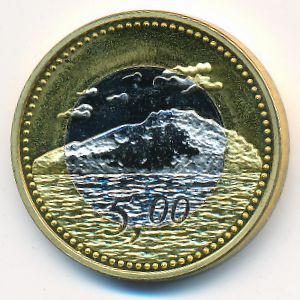 Редонда., 5 долларов (2009 г.)