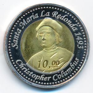 Редонда., 10 долларов (2009 г.)