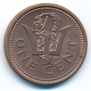 Barbados, 1 cent, 2004