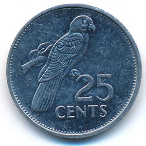 Seychelles, 25 cents, 2003