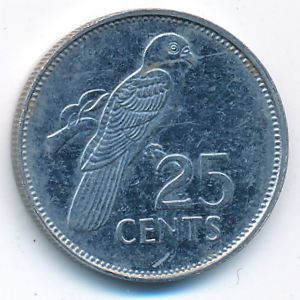 Seychelles, 25 cents, 2007