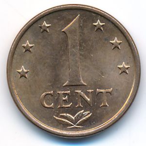Антильские острова, 1 цент (1977 г.)