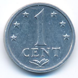 Antilles, 1 cent, 1980