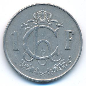 Luxemburg, 1 franc, 1953