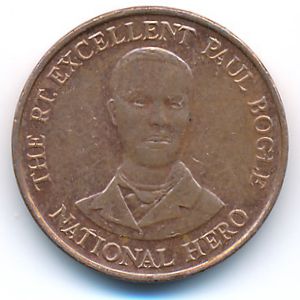 Jamaica, 10 cents, 1996