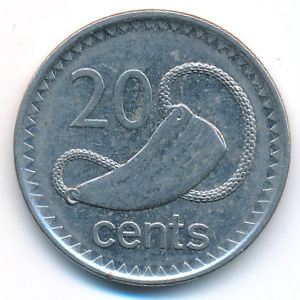 Fiji, 20 cents, 2009