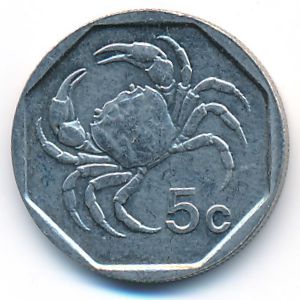 Malta, 5 cents, 2001