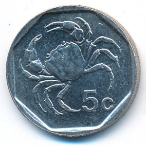 Malta, 5 cents, 2001