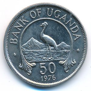 Уганда, 50 центов (1976 г.)