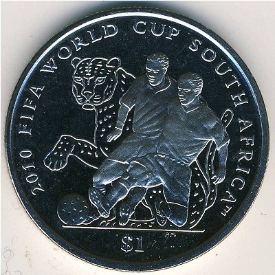 Virgin Islands, 1 dollar, 2009