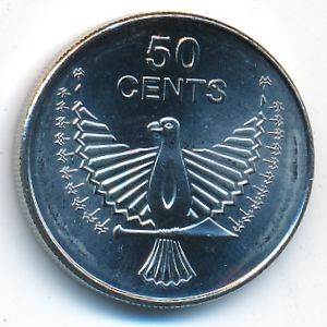 Соломоновы острова, 50 центов (2012 г.)